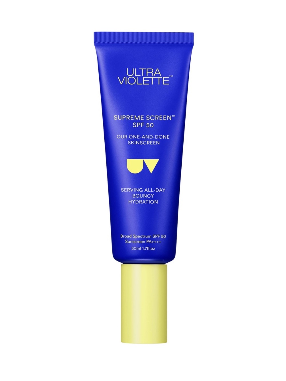 ULTRA VIOLETTE SUPREME SCREEN SPF 50 FACIAL SUNSCREEN AND PRIMER NEW NIB NWT